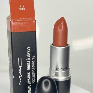 NEW IN BOX MAC Matte Lipstick 616 TAUPE Nude lipstick longwear 0.10oz/3g